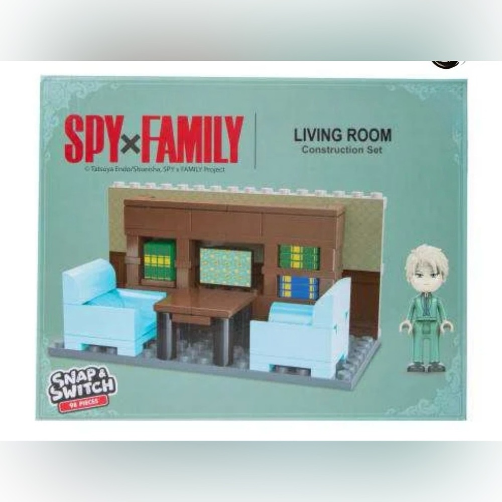 Spy x Family Living Room Construction Set Brand New